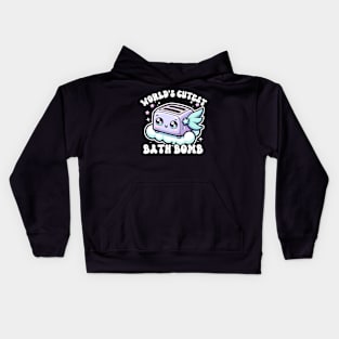 World's Cutest Bath Bomb Kids Hoodie